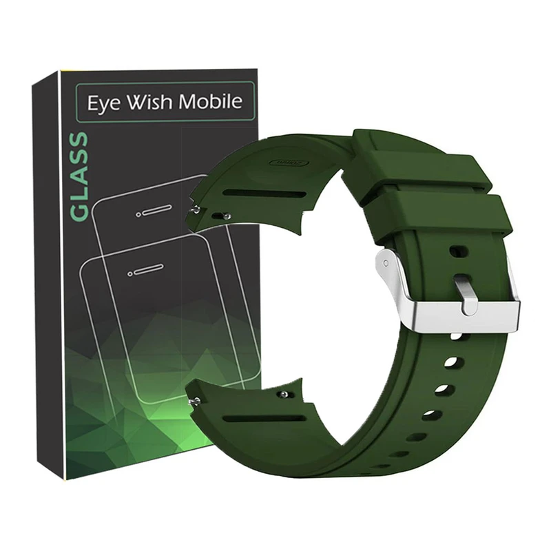 بند آی ویش مدل SILIC_4 مناسب برای ساعت هوشمند سامسونگ GALAXY WATCH 3 / 4 / 5 / 5 PRO / 6 / ACTIVE 2