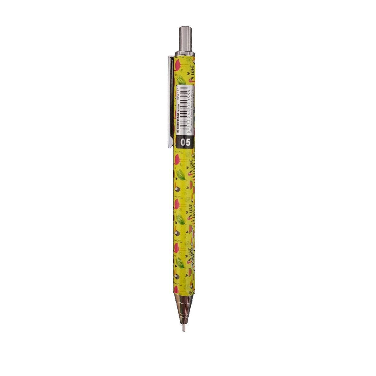 مداد نوکی 0.5 میلی متری کرونا طرح 3 کد 2010