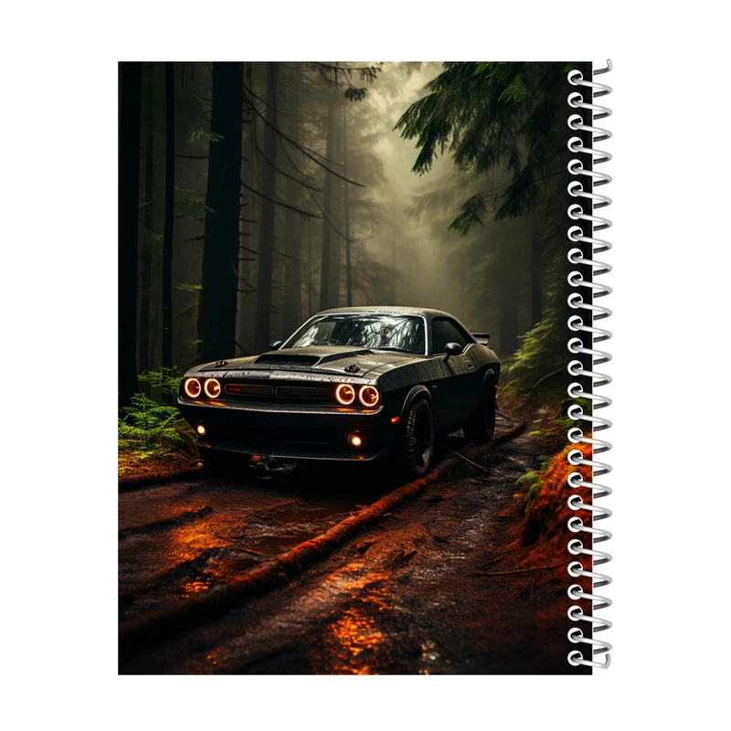 دفتر شطرنجی 100 برگ مدل ماشین