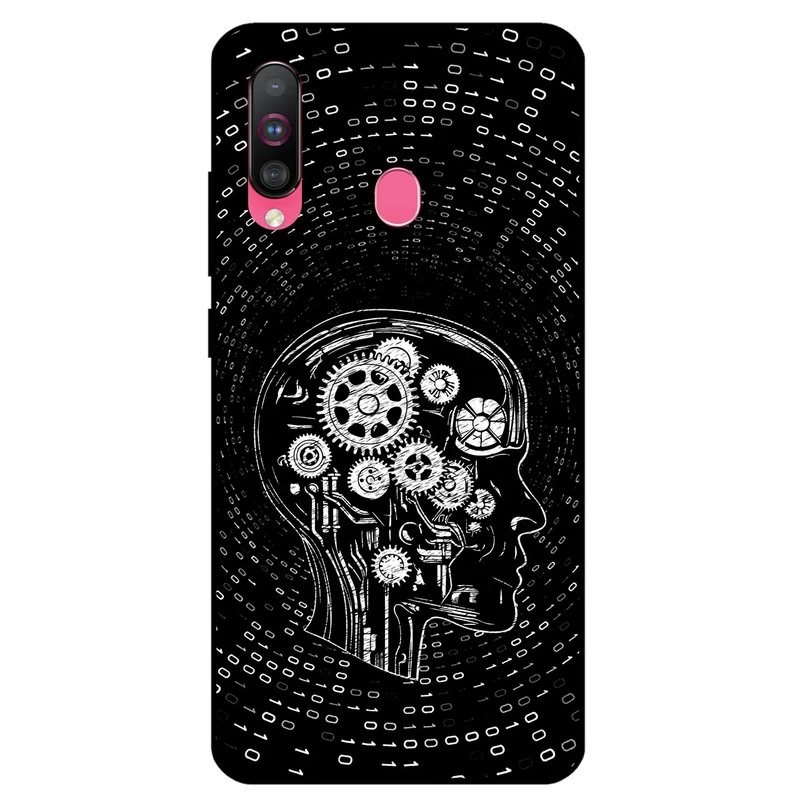 کاور مگافون طرح ربات انسانی مدل 7428 مناسب برای گوشی موبایل سامسونگ Galaxy A60 / M40