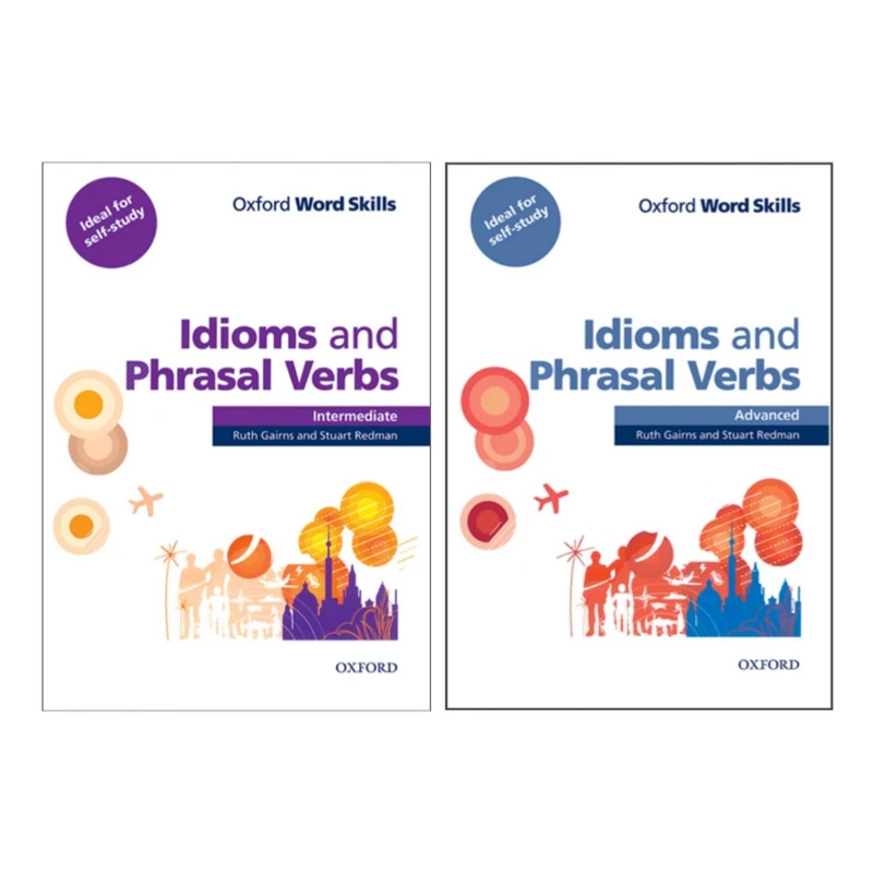 کتاب Idioms and Phrasal Verbs اثر Stuart Redman انتشارات اکسفورد 2 جلدی