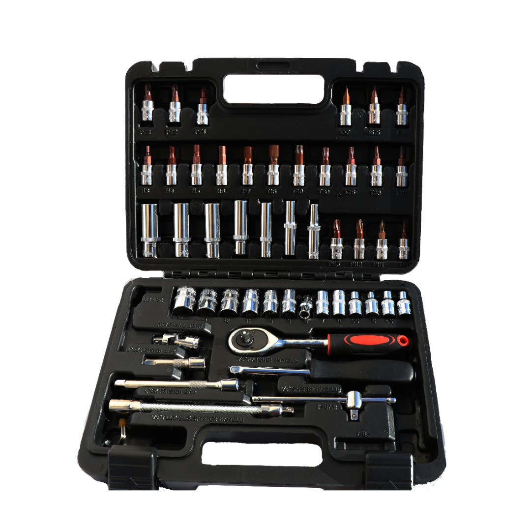 مجموعه 53 عددی آچار و سری بکس و پیچ گوشتی لوچان مدل 5053