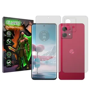 Guard transparent screen protector suitable for Motorola Moto G84 Mobile phone with back protector