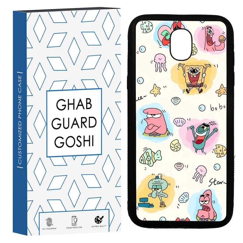 کاور قاب گارد گوشی طرح باب و پاتریک کد TPU-198 مناسب برای گوشی موبایل سامسونگ Galaxy J5 PRO