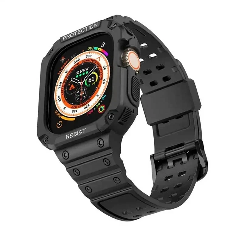 بند مدل G-Shock مناسب برای اپل واچ سری 7 سایز 41 میلیمتری