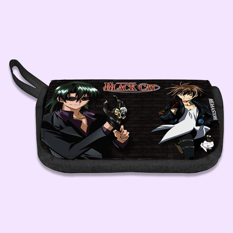 جامدادی نمااستور مدل دو زیپ طرح انیمه کد 1016