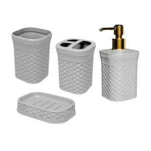 ست سرویس بهداشتی 4 تکه مدل ایکی 1416