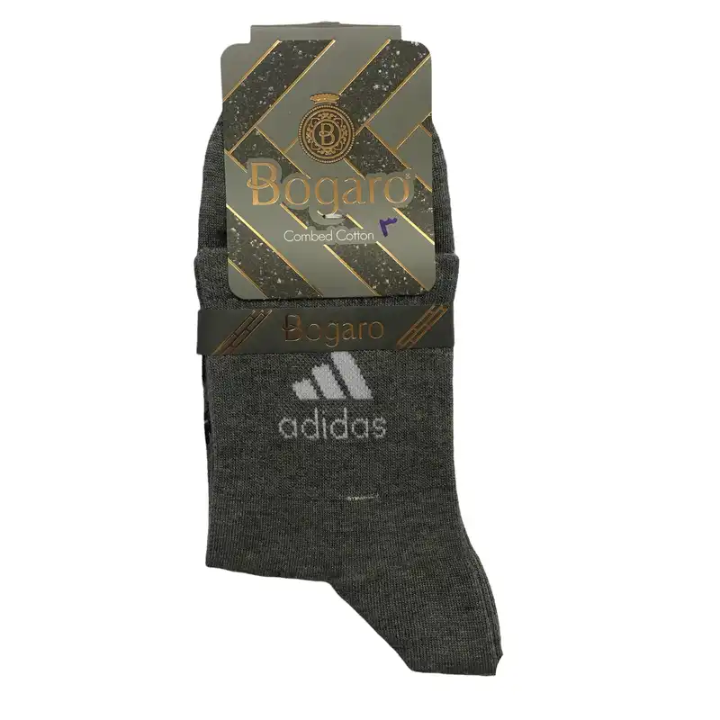 جوراب ورزشی مردانه بوگارو مدل 1 bmnn مجموعه 3 عددی