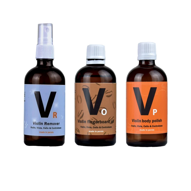 روغن ویولون موردنت مدل miracle به همراه دستمال و پولیش بسته چهار عددی