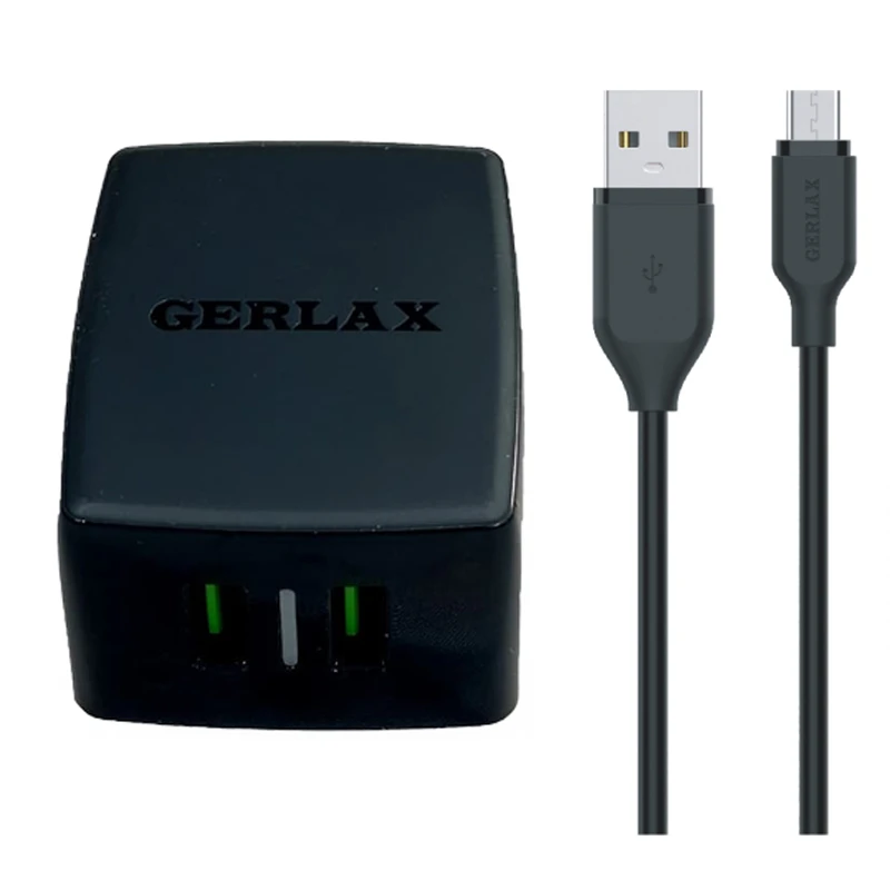 شارژر دیواری جرلکس مدل GA-20 به همراه کابل تبدیل USB-C
