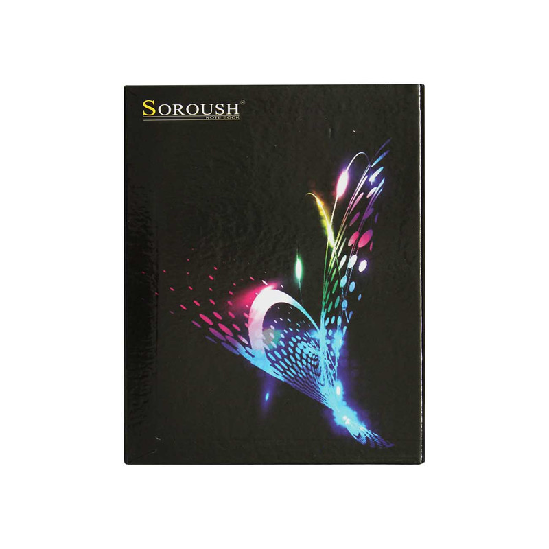 دفتر کلاسوری 100 برگ سروش کد 35