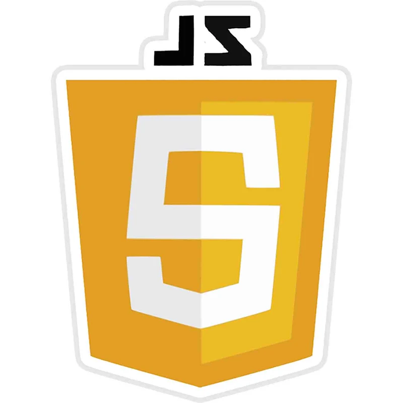 استیکر لپ تاپ طرح JS - javascript کد ST1037