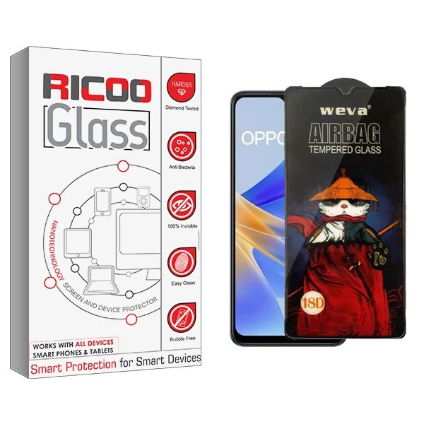 محافظ صفحه نمایش ریکو مدل RiC2 Airbag مناسب برای گوشی موبایل اوپو A17k