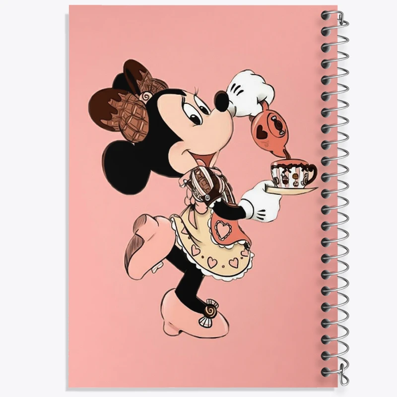 دفتر شطرنجی 50 برگ خندالو طرح میکی موس کد N2868