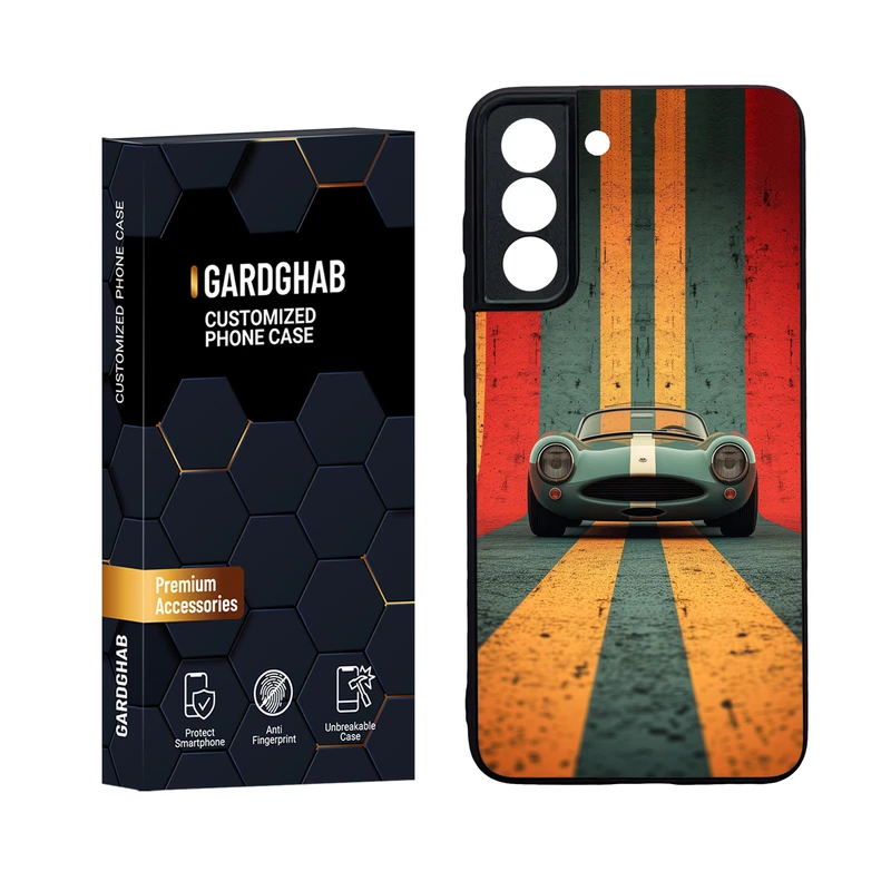  کاور گارد قاب مدل دور ژله ای پشت گلس پسرانه مناسب برای گوشی موبایل سامسونگ Galaxy S21 FE