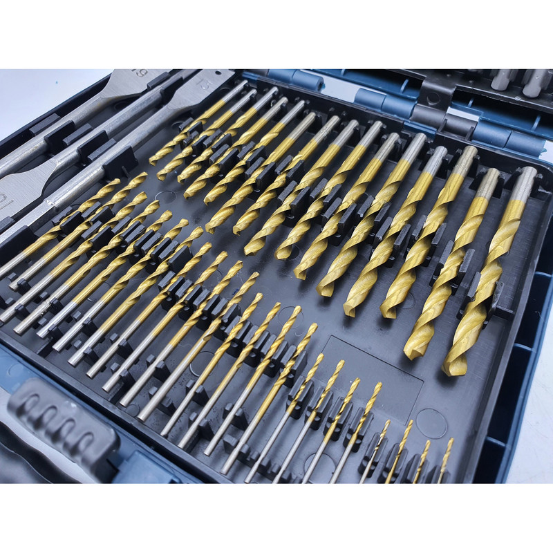 مته و سری پیچ گوشتی باس مدل NEW-204 مجموعه 204 عددی مته و سری پیچ گوشتی باس مدل NEW-204 مجموعه 204 عددی