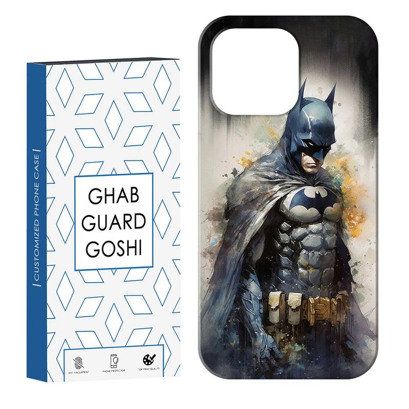 کاور قاب گارد گوشی طرح بتمن کد Dimo-615 مناسب برای گوشی موبایل اپل IPHONE 16 PRO   