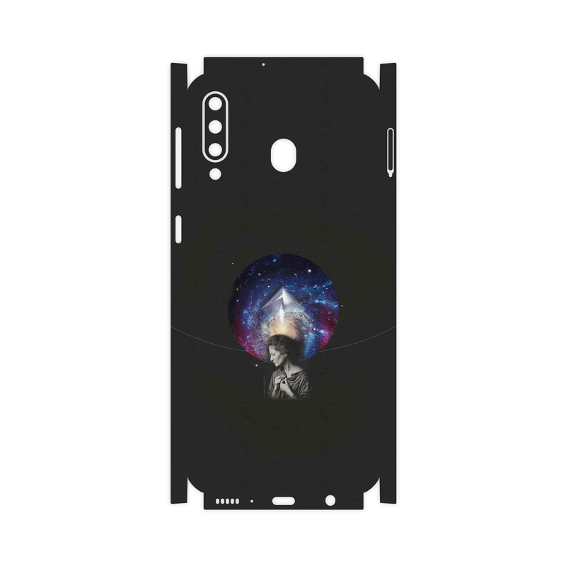 برچسب پوششی ماهوت مدل Collage of surreal Portrait of Women 3-FullSkin مناسب برای گوشی موبایل سامسونگ Galaxy M30