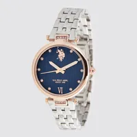 ساعت مچی عقربه‌ای کوارتز زنانه یو اس پولو مدل  5980 BL