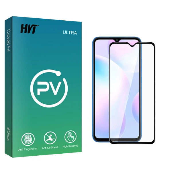محافظ صفحه نمایش سرامیکی اچ وی تی مدل PV glass مناسب برای گوشی موبایل شیائومی Redmi 9