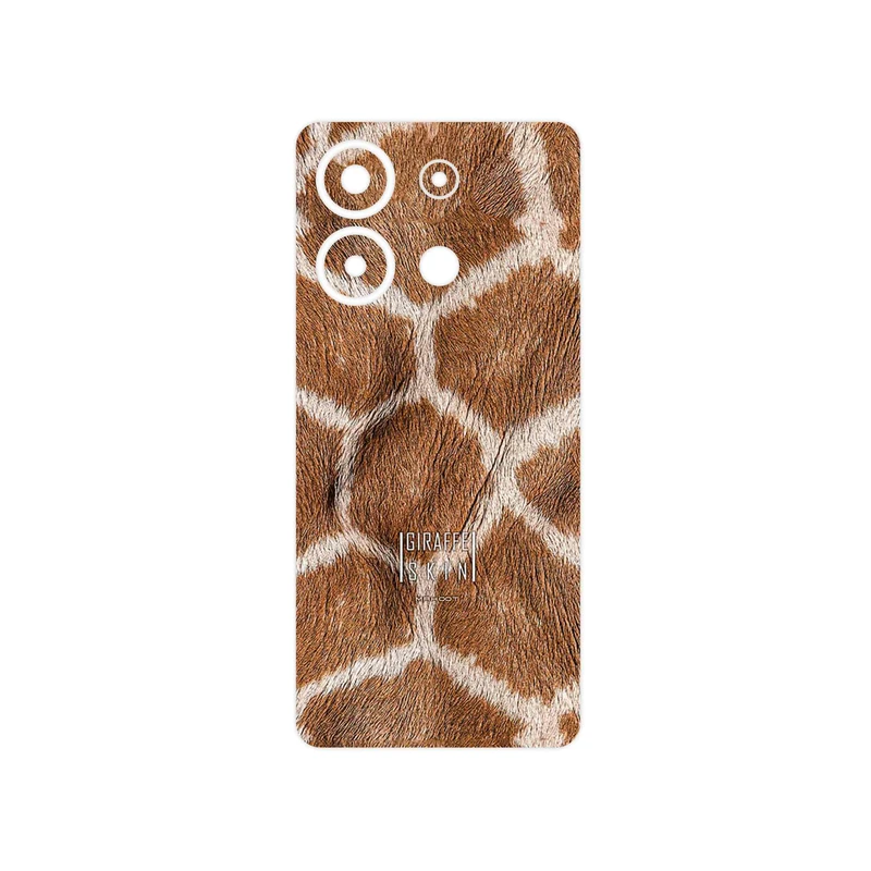 برچسب پوششی ماهوت مدل Giraffe Skin مناسب برای گوشی موبایل شیائومی Redmi Note 13 4G