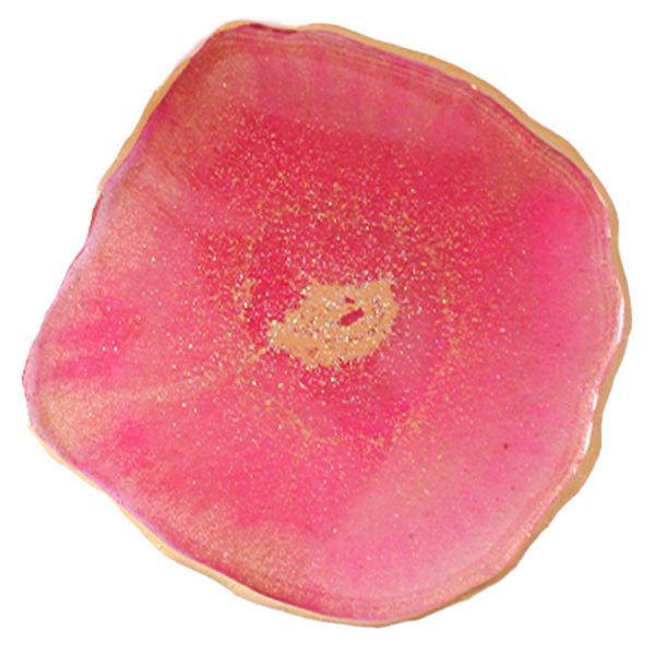 زیر لیوانی رزینی مدل Ruby