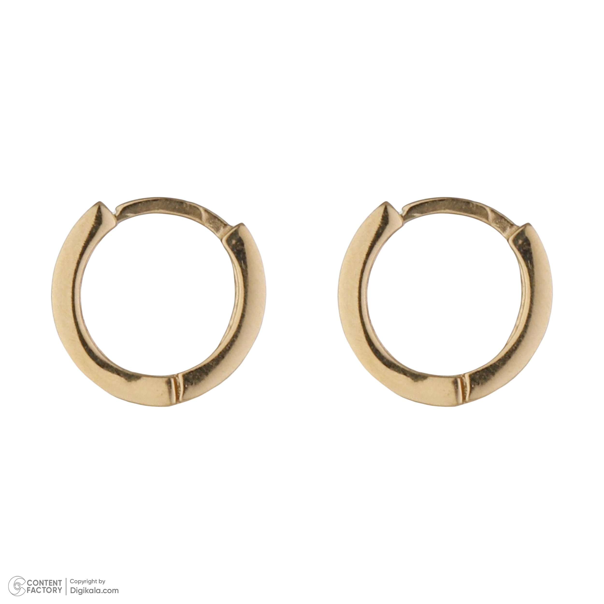 گوشواره طلا 18 عیار دخترانه طلای مستجابی مدل 15108 گوشواره طلا 18 عیار دخترانه طلای مستجابی مدل 15108