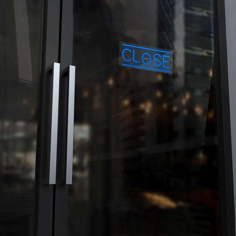 چراغ دیواری نئون دیزاین طرح Close_BL