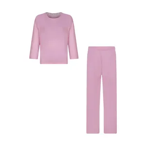 ست تیشرت آستین بلند و شلوار زنانه افراتین مدل 6589