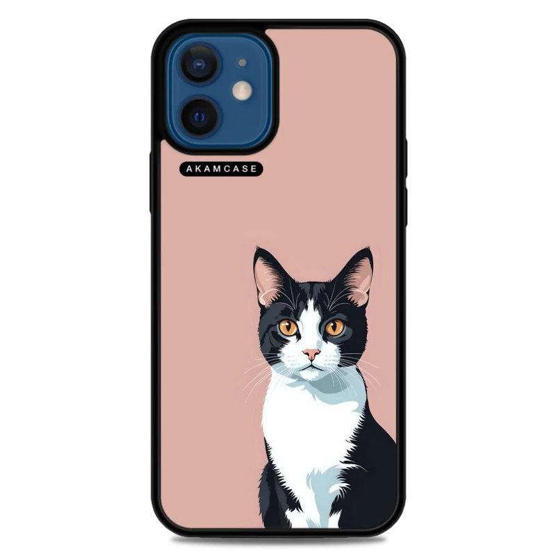 کاور آکام مدل AMC-WA12M-CATS-41 مناسب برای گوشی موبایل اپل iPhone 12 Mini