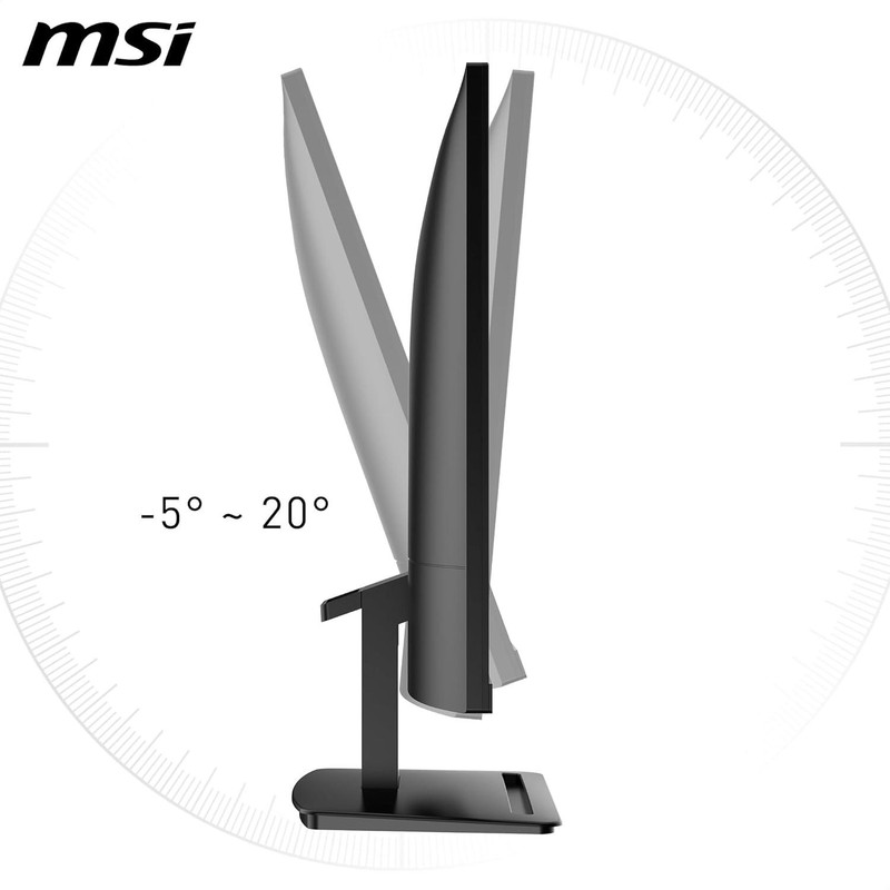 مانیتور 27 اینچ ام اس آی مدل PRO MP273U، رزولوشن 4K UHD، پنل IPS، نرخ بروزرسانی 60 هرتز، با نسبت تصویر 16:9، دارای اسپیکر داخلی، دارای پورت HDMI و DisplayPort و خروجی هدفون