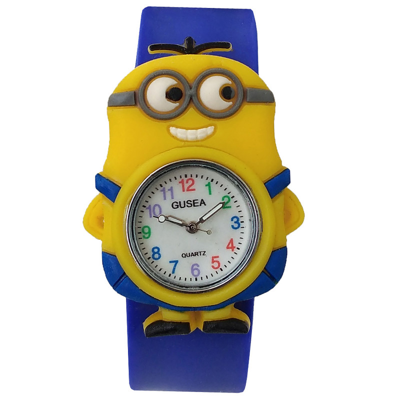 ساعت مچی عقربه ای مدل مینیون ساعت مچی عقربه ای مدل مینیون