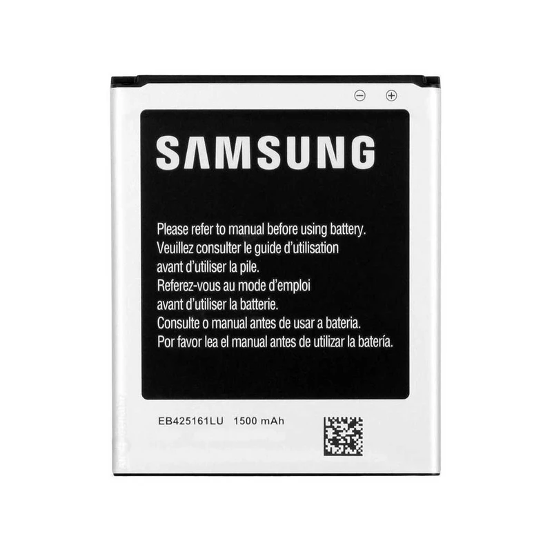 باتری موبایل مدل EB425161LU ظرفیت 1500 میلی آمپرساعت مناسب برای گوشی موبایل سامسونگ SAMSUNG S7562 / I8190 / I8160 / S7582