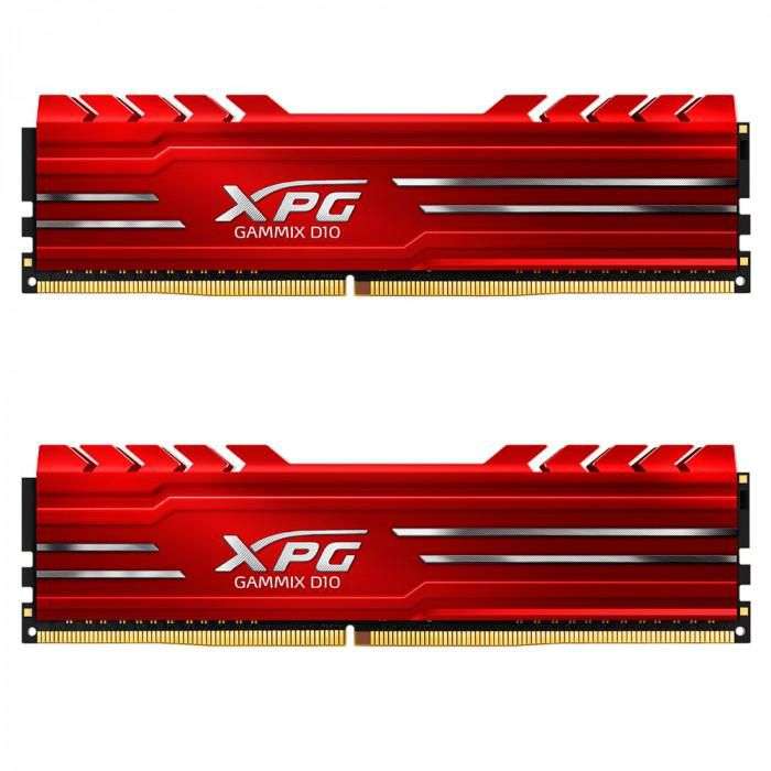 رم دسکتاپ DDR4 دو کاناله 3200 مگاهرتز CL16 ای دیتا مدل XPG GAMMIX D10 ظرفیت 32 گیگابایت