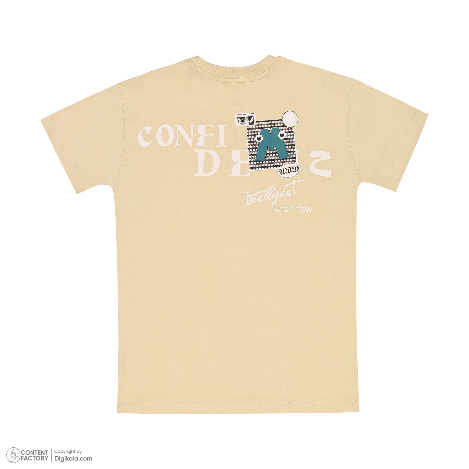 ست تیشرت و شلوارک پسرانه نیدلان مدل m4175 - - 4