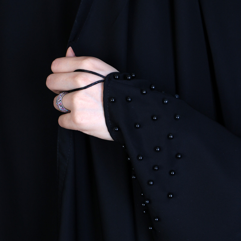 چادر عربی مدل مرداریدی