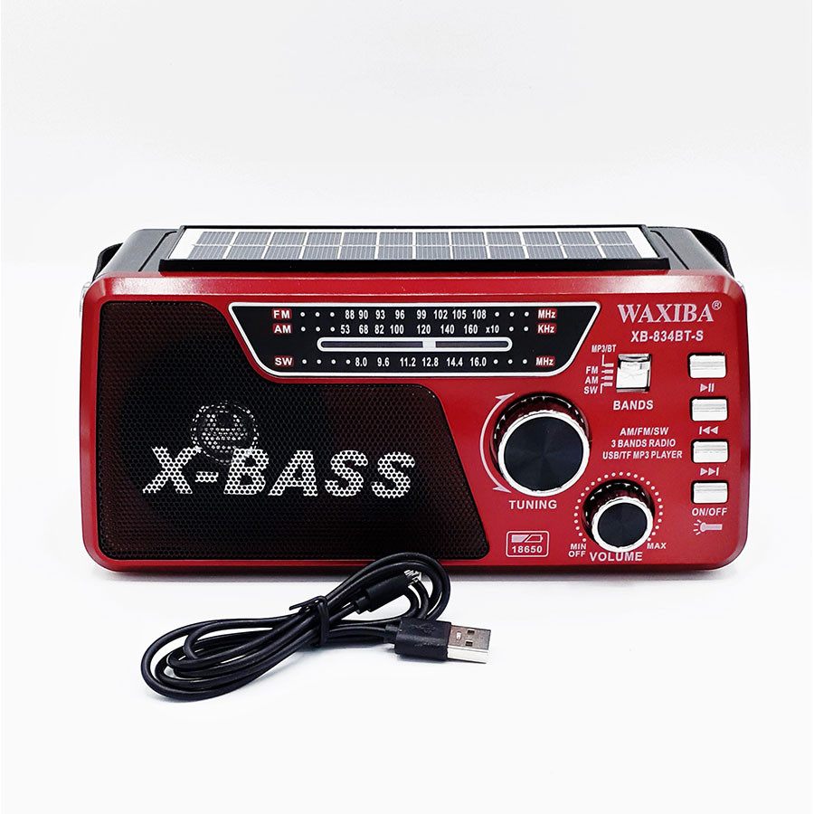 رادیو واکسیبا مدل XB-834BT-S رادیو واکسیبا مدل XB-834BT-S