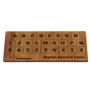 بازی آموزشی الفبا انگلیسی سنجاب وود مدل Alphabet puzzle