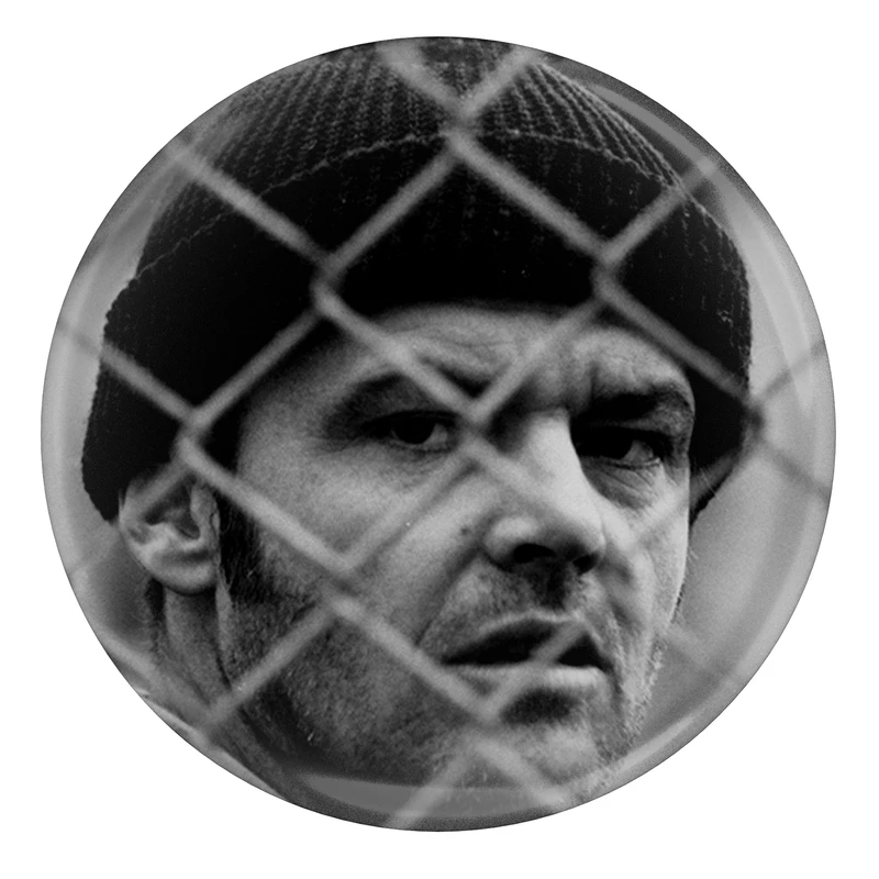 مگنت طرح جک نیکلسون در فیلم دیوانه ای از قفس پرید مدل S1288 