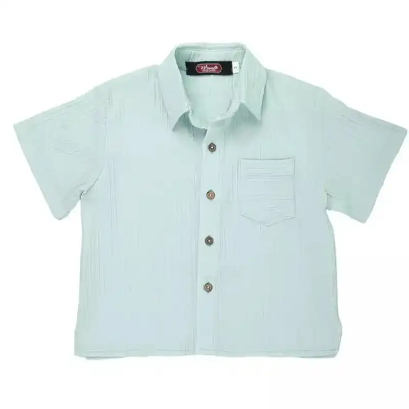 ست پیراهن و شلوارک پسرانه مدل MDSS-CG4145