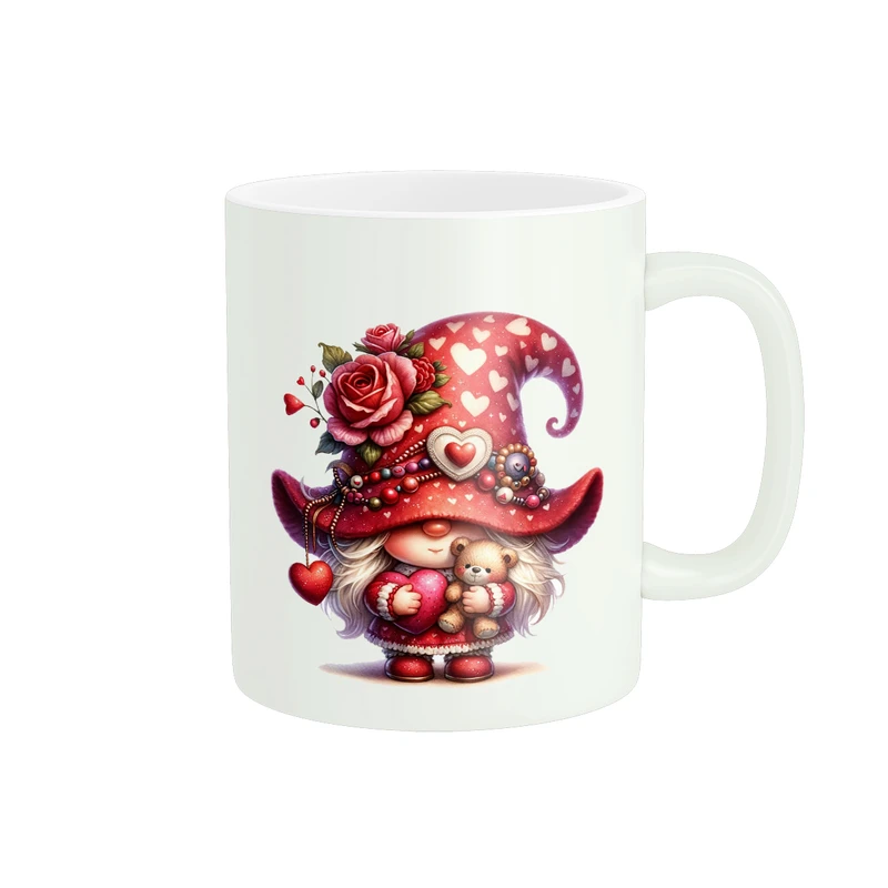 ماگ پادآفرین مدل عشق طرح عروسکی کد PM1770