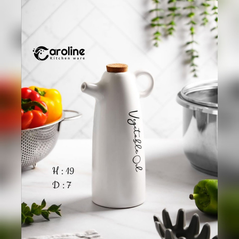 ظرف روغن کارولین کیچن ور مدل V.OIL