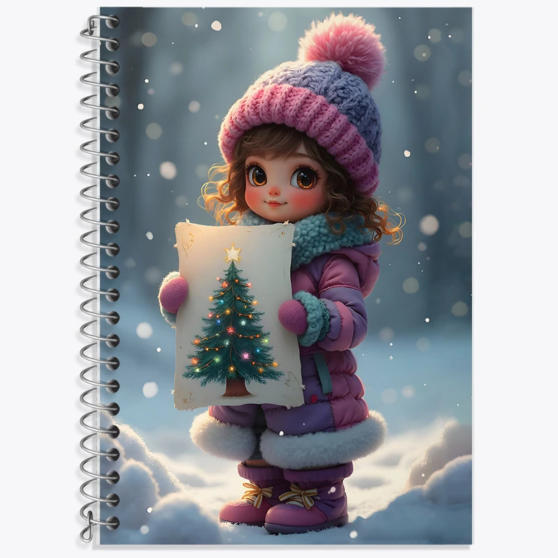 دفتر لغت 50 برگ خندالو طرح دخترانه کد F8478