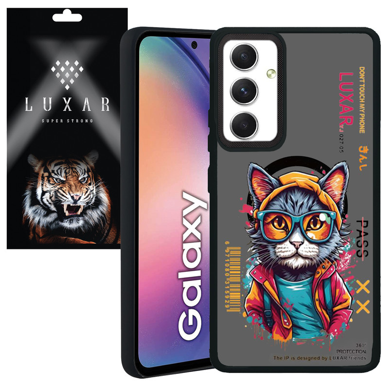 کاور لوکسار مدل Pollar Cat مناسب برای گوشی موبایل سامسونگ Galaxy A54 / A54 5G