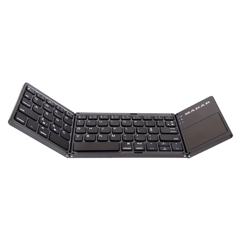 کیبورد تاشو ماکار مدل MK-WIRELESS-TOUCHPAD