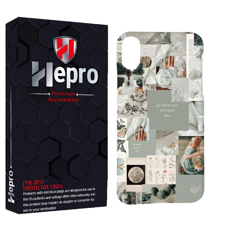 کاور هپرو مدل MC مناسب برای گوشی موبایل اپل IPHONE XS MAX