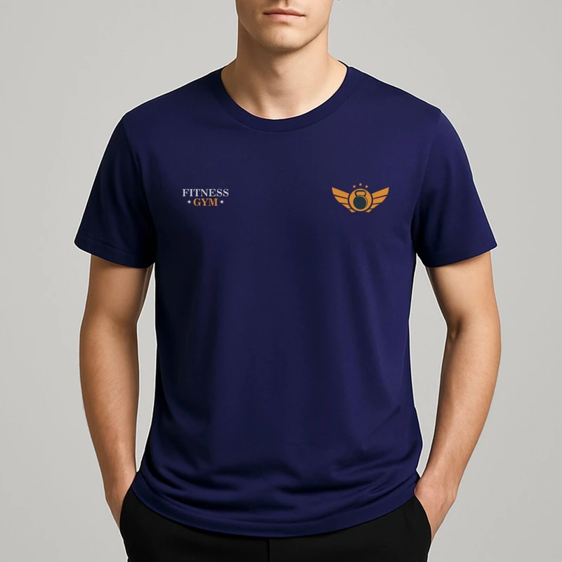 تی‌شرت آستین کوتاه مردانه مدل جذاب ورزشی کد 0974