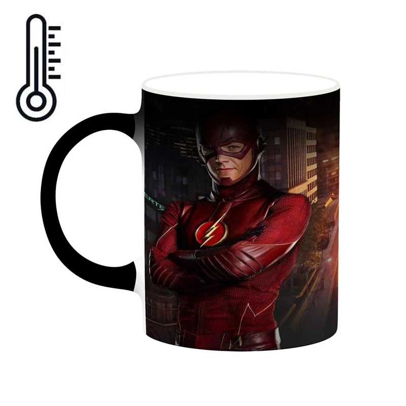 ماگ حرارتی کاکتی مدل فلش The Flash کد mgh40120