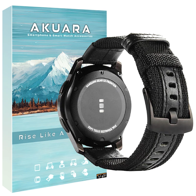 بند آکوآرا مدل Military KNVS مناسب برای ساعت هوشمند سامسونگ Galaxy Watch 7 44mm