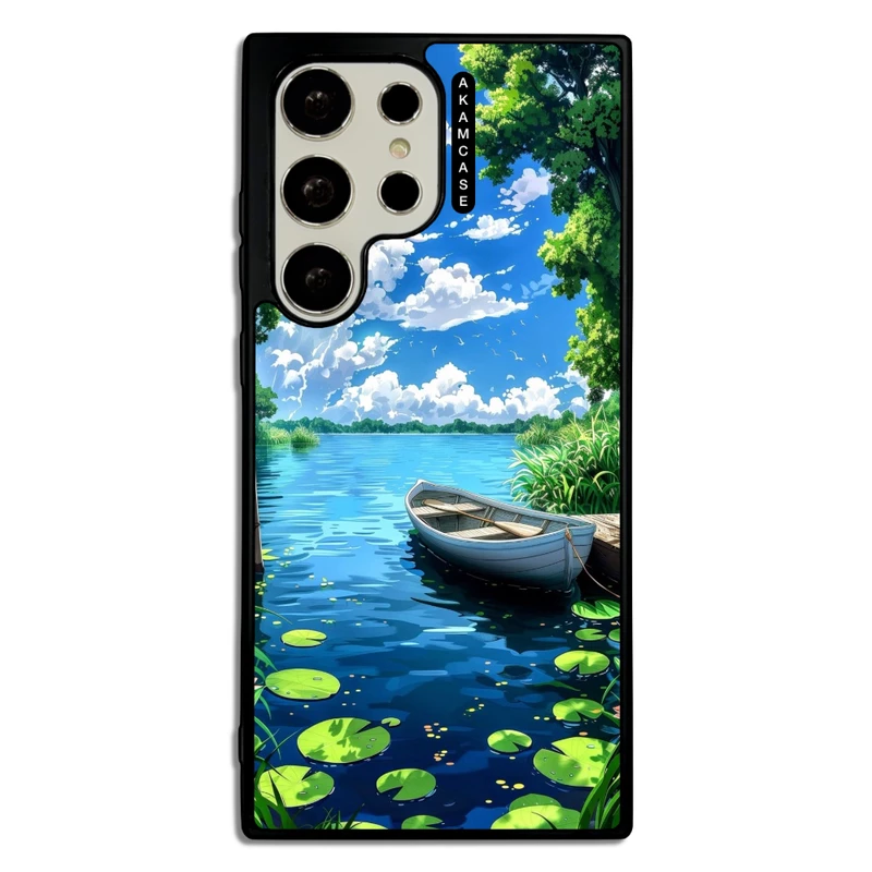 کاور آکام مدل AMC-WSGS23U-NATURE-24 مناسب برای گوشی موبایل سامسونگ Galaxy S23 Ultra